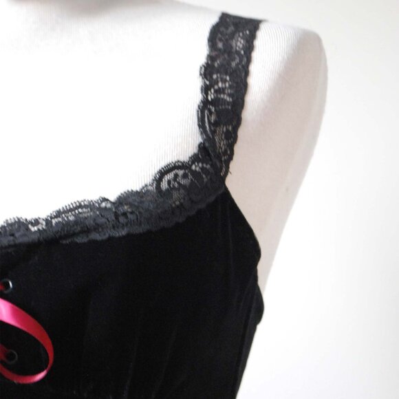 Playboy Velvet Corset Top - Picture 4 of 5